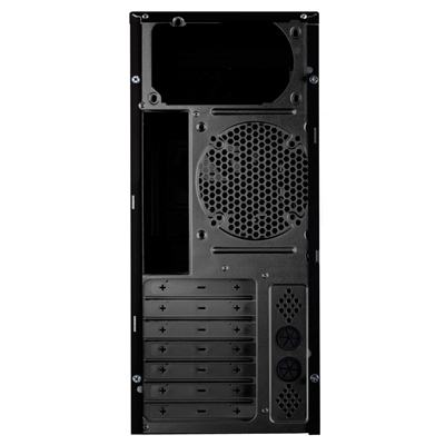 Antec VSK-4000B-U3/U2 Mid Tower Case, 1 x USB 3.0 / 1 x USB 2.0, Galvanized Steel, Vented Side Panel, 1 x Pre-Installed Fans, ATX, Micro-ATX, Mini-ITX Compatible image 5