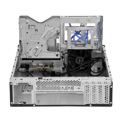 Antec VSK2000-U3 Micro Tower Slim Case, 2 x USB 3.0, SECC Metal, Totally Tool-Less design 1 x Pre-Installed Fan, Micro-ATX, Mini-ITX Compatible, TFX PSU form factor required image 3