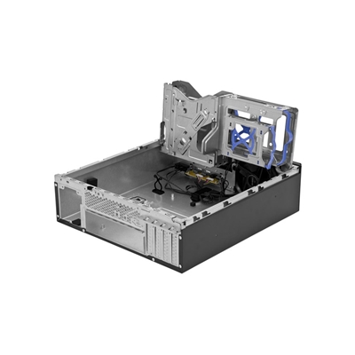 Antec VSK2000-U3 Micro Tower Slim Case, 2 x USB 3.0, SECC Metal, Totally Tool-Less design 1 x Pre-Installed Fan, Micro-ATX, Mini-ITX Compatible, TFX PSU form factor required image 4