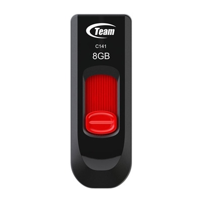 Team C141 8GB USB 2.0 Red USB Flash Drive image 2