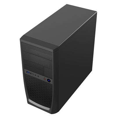 CiT Elite Micro Tower 1 x USB 3.0 / 1 x USB 2.0 Black Case with 500W PSU image 3