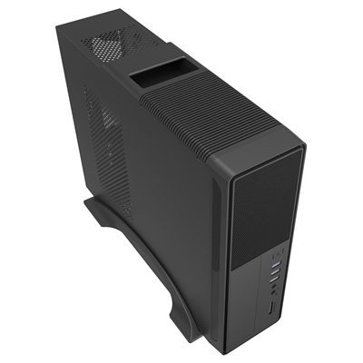 CiT S014B Thin Client Micro ATX 1 x USB 3.0 / 2 x USB 2.0 Black Case with 300W PSU image 2