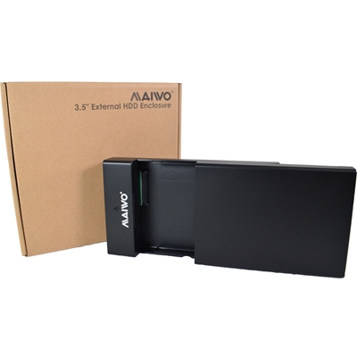 Maiwo USB 3.0 3.5" External Hard Drive Enclosure  with Power Adapter image 4