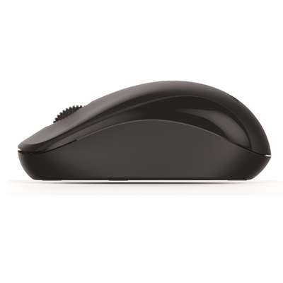 Genius NX-7000 Wireless Mouse, 2.4 GHz with USB Pico Receiver, Adjustable DPI levels up to 1200 DPI, 3 Button with Scroll Wheel, Ambidextrous Design, Black image 4