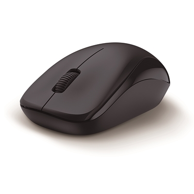 Genius NX-7000 Wireless Mouse, 2.4 GHz with USB Pico Receiver, Adjustable DPI levels up to 1200 DPI, 3 Button with Scroll Wheel, Ambidextrous Design, Black image 5