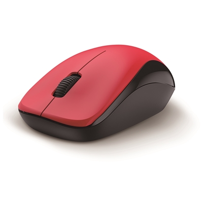 Genius NX-7000 Wireless Mouse, 2.4 GHz with USB Pico Receiver, Adjustable DPI levels up to 1200 DPI, 3 Button with Scroll Wheel, Ambidextrous Design, Red image 5