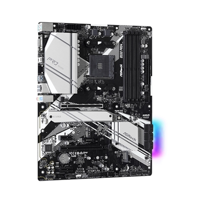ASRock B550 Pro4 AMD AM4 Socket Motherboard, ATX, 4x DDR4 Slots, 2x M.2 Sockets, GbE LAN, 1x D-Sub / 1x HDMI Port image 4
