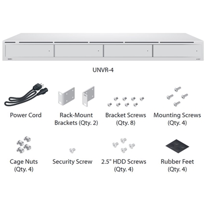Ubiquiti UNVR UniFi Protect 4 Bay Network Video Recorder image 4