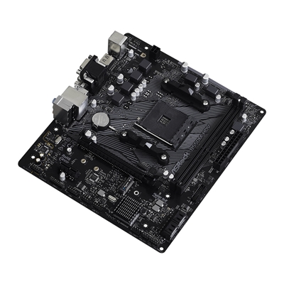 ASRock B550M-HDV AMD AM4 Socket Motherboard, Micro-ATX, 2x DDR4 Slots, 1x M.2 Socket, GbE LAN, 1x D-Sub / 1x DVI-D / 1x HDMI Port image 3