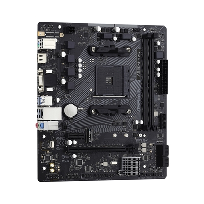 ASRock A520M-HVS Super Alloy AMD AM4 Socket Motherboard, Micro-ATX, 2x DDR4 Slots, 1x M.2 Socket, GbE LAN, 1x D-Sub / 1x HDMI Port image 4