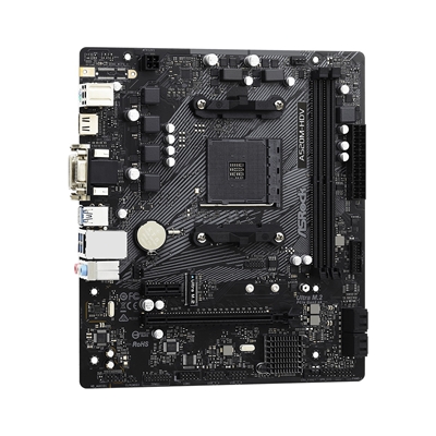 ASRock A520M-HDV Super Alloy AMD AM4 Socket Motherboard, Micro-ATX, 2x DDR4 Slots, 1x M.2 Socket, GbE LAN, 1x D-Sub / 1x DVI-D / 1x HDMI Port image 4