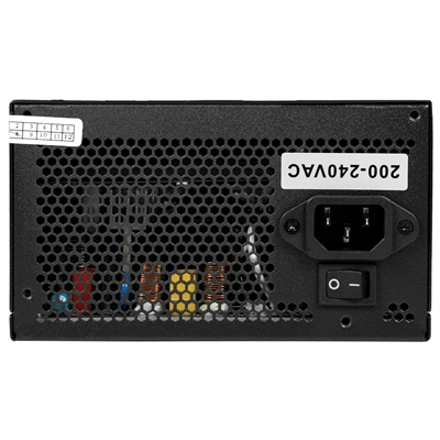 GAMEMAX RPG Rampage 600W PSU, 140mm Ultra Silent Fan, 80 PLUS Bronze, Non Modular, Flat Black Cables, Japanese TK Main Capacitor Fitted image 6