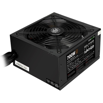 GAMEMAX RPG Rampage 700W PSU, 140mm Ultra Silent Fan, 80 PLUS Bronze, Non Modular, Flat Black Cables, Japanese TK Main Capacitor Fitted image 3