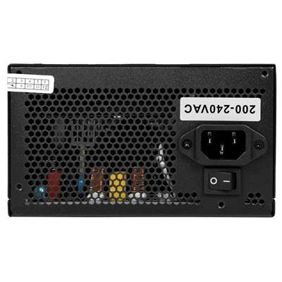 GAMEMAX RPG Rampage 800W PSU, 140mm Ultra Silent Fan, 80 PLUS Bronze, Non Modular, Flat Black Cables, Japanese TK Main Capacitor Fitted image 6