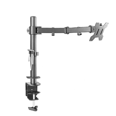 piXL Desk-Mounted Fully-Adjustable Single Monitor Arm for Screens up to 32 inch with VESA Mount & Built-In Cable Management image 4