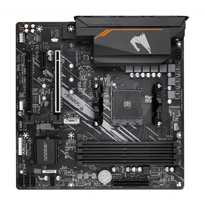 Gigabyte B550M AORUS ELITE Ultra Durable AMD AM4 Socket Motherboard, Micro-ATX, 4x DDR4 Slots, 2x M.2 Sockets, Fitted I/O Shield, GbE LAN, 1x DVI-D / 1x HDMI Port image 4