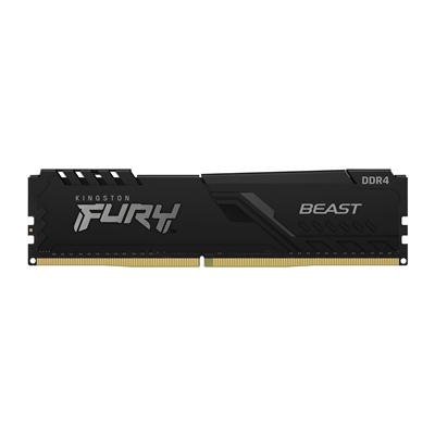 Kingston FURY Beast KF432C16BB/16 16GB (1x 16GB) DIMM System Memory, 3200MHz, DDR4, CL16, Black, Intel XMP image 4