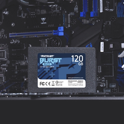 Patriot Elite (PBE120GS25SSDR) 120GB 2.5 Inch SSD, Sata 3 Interface, Read 450MB/s, Write 320MB/s,3 Year Warranty image 4