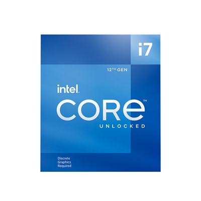 Intel 12th Gen Core i7-12700KF 12 Core Processor 20 Threads, 3.6GHz up to 5.0GHz Turbo Alder Lake Socket LGA1700, 25MB Cache, 125W, Maximum Turbo Power 190W, No Graphics, No Cooler image 2