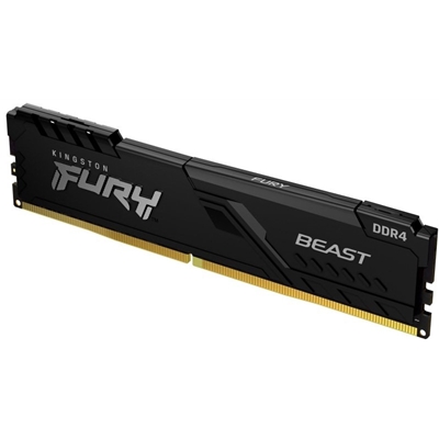 Kingston FURY Beast KF432C16BB/8 8GB (1x 8GB) DIMM System Memory, 3200MHz, DDR4, CL16, Black, Intel XMP image 2