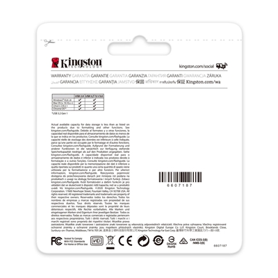 Kingston DataTraveler Kyson 64GB USB 3.2 Capless Metal USB Flash Drive image 5