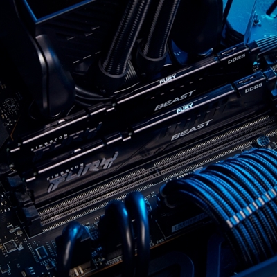 Kingston FURY Beast KF552C40BB-16 16GB (1x 16GB) DIMM System Memory, 5200MHz, DDR5, CL40, Black, Intel XMP image 5