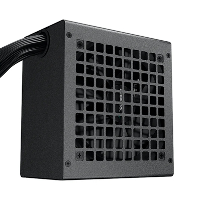 DeepCool PF500 500W PSU, 120mm Silent Hydraulic Bearing Fan, 80 PLUS White, Non Modular, UK Plug, Flat Black Cables, Efficient & Affordable image 5