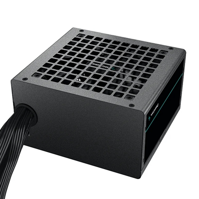 DeepCool PF600 600W PSU, 120mm Silent Hydraulic Bearing Fan, 80 PLUS White, Non Modular, UK Plug, Flat Black Cables, Efficient & Affordable image 6