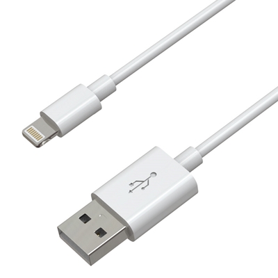 Prevo USB-LIGHTNING-2M Lightning Cable, USB 2.0 A (M) to Apple Lightning (M), 2m, White, MFI Certified, Fast Charging up to 2.1A, Data Sync Rate up to 480Mbps, Superior Design & Performance, Retail Box Packaging image 3