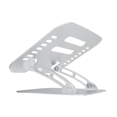 Prevo Aluminium Alloy Laptop Stand, Fit Devices from 11 to 17 Inches, Non-Slip Silicone, Height and Angle Adjustable image 4
