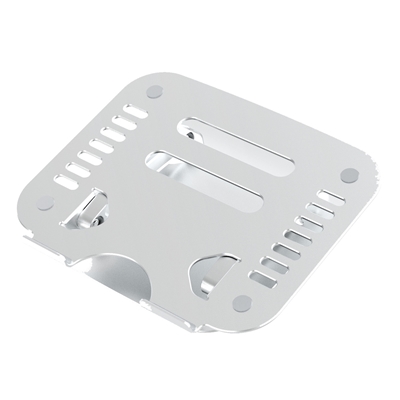 Prevo Aluminium Alloy Laptop Stand, Fit Devices from 11 to 17 Inches, Non-Slip Silicone, Height and Angle Adjustable image 5