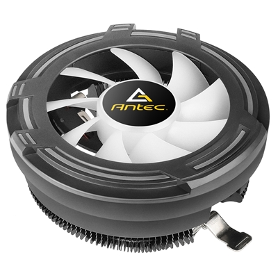 ANTEC T120 Fan CPU Cooler, Universal Socket, 120mm Chromatic Silent RGB Fan, 1500RPM, Massive Black Aluminium Fins for Enhanced Cooling Performance, Designed for Small Form Factor Cases image 2