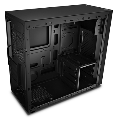 DeepCool MATREXX 30 SI Case, Home & Business, Black, Mini Tower, 1 x USB 3.0 / 1 x USB 2.0, Micro ATX, Mini-ITX, System Integrator Chassis image 4