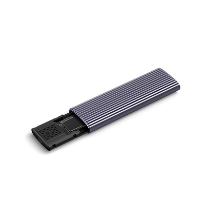 Netac M.2 NVMe/SATA External Enclosure, USB3.1, Aluminum, 10Gbps, USB C to C, USB C to A image 3
