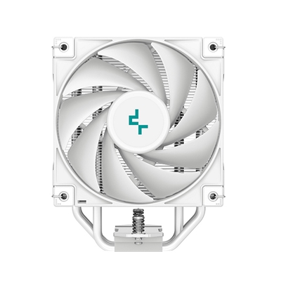 DeepCool AK400 WH Fan CPU Cooler, Universal Socket, High Performance 120mm Silent Hydro Bearing PWM White Fan, 1850RPM, 4 Heat Pipes, Unique Matrix Fin Design, White Version, Intel LGA 1700 Bracket Included image 4