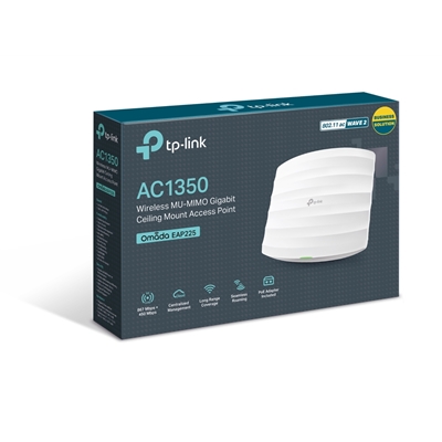 TP-Link Omada EAP225 AC1350 Wireless MU-MIMO Gigabit Ceiling Mount Access Point image 5