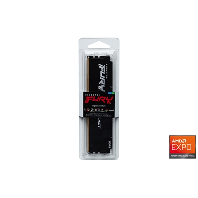 Kingston FURY Beast KF556C36BBE-16 16GB (1x 16GB) DIMM System Memory, 5600MHz, DDR5, CL36, Black, Intel XMP, AMD EXPO image 2