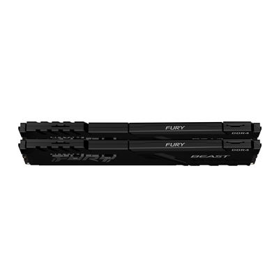Kingston FURY Beast KF432C16BBK2/32 32GB (2x 16GB) DIMM System Memory, 3200MHz, DDR4, CL16, Black, Intel XMP image 2