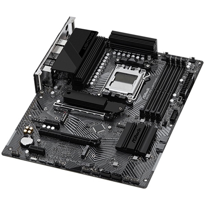 ASRock B650 PG Lightning AMD AM5 Socket Motherboard, ATX, 4x DDR5 Slots, 3x M.2 Sockets, Fitted I/O Shield, 2.5GbE LAN, 1x HDMI Port image 4