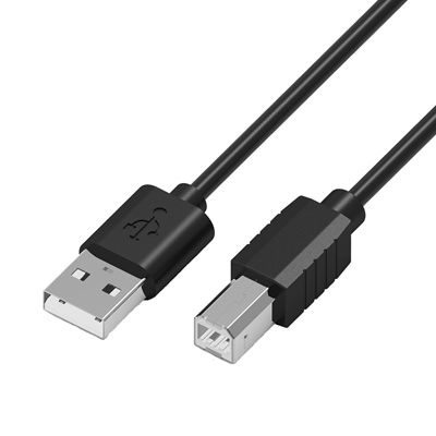 Prevo USBA-USBB-2M USB Printer Cable, USB 2.0 Type-A (M) to USB 2.0 Type-B (M), 2m, Black, 480Mbps Transmission Rate, Suitable for Printers & Scanners, Retail Box Packaging image 3