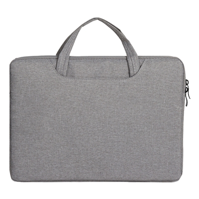 Prevo 15.6 Inch Laptop Bag, Cushioned Lining, With Shoulder Strap, Light Grey image 3
