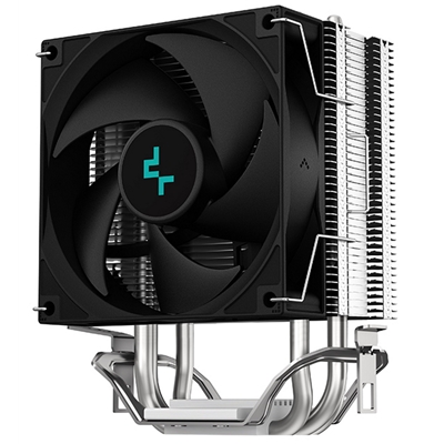 DeepCool AG300 Fan CPU Cooler, Universal Socket, Efficient 92mm PWM Cooling Black Fan, 3050RPM, 3 Heat Pipes, 150W Heat Dissipation Power, Unique Matrix Fin Design, Intel LGA 1700 Bracket Included image 2