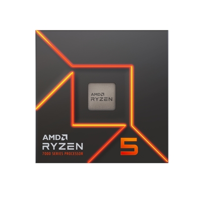 AMD Ryzen 5 7600 6 Core AM5 Processor, 12 Threads, 3.8GHz up to 5.1GHz Boost, 38MB Cache, 65W, Wraith Stealth Cooler, Radeon Graphics image 2