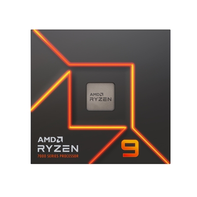 AMD Ryzen 9 7900X with Radeon Graphics, 12 Core Processor, 24 Threads, 4.7GHz up to 5.6GHz Boost, 76MB Cache, 170W, No Fan, Radeon Graphics image 2