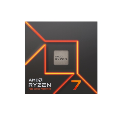 AMD Ryzen 7 7700X with Radeon Graphics, 8 Core Processor, 16 Threads, 4.5GHz up to 5.4GHz Boost, 40MB Cache, 105W, No Fan, Radeon Graphics image 2