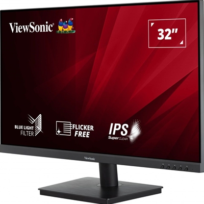 Viewsonic VA3209-2K-MHD 32 Inch IPS Frameless Monitor, 2K, 75Hz, 4ms, HDMI, DisplayPort, HD, Built-In Speakers, VESA image 3