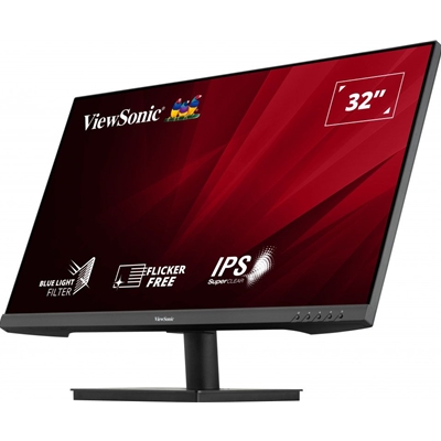 Viewsonic VA3209-MH 32 Inch IPS  Frameless Monitor, 75Hz, 4ms, VGA, HDMI, HD, Full HD 1080p, Built-In Speakers, VESA image 2