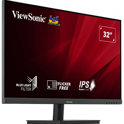 Viewsonic VA3209-MH 32 Inch IPS  Frameless Monitor, 75Hz, 4ms, VGA, HDMI, HD, Full HD 1080p, Built-In Speakers, VESA image 3