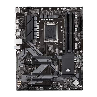 Gigabyte B760 DS3H DDR4 Ultra Durable Intel 1700 Socket Motherboard, ATX, 4x DDR4 Slots, 2x M.2 Sockets, GbE LAN, 1x DisplayPort / 1x HDMI Port image 2