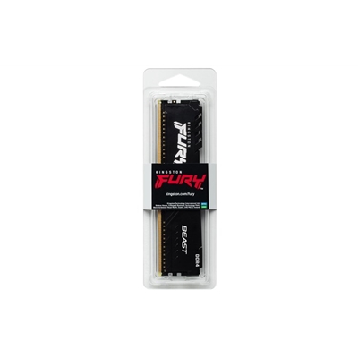 Kingston FURY Beast KF436C18BBK2/64 64GB (2x 32GB) DIMM System Memory, 3600MHz, DDR4, CL18, Black, Intel XMP image 4